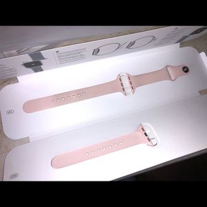 Pink Sand Sports Band Apple Watch 40mm